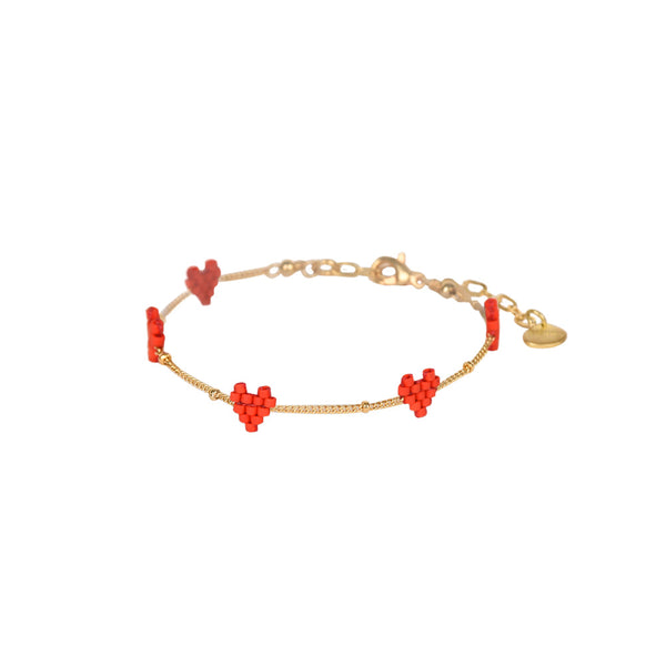 HEARTSY CHAIN BRACELET *Multiple Colors