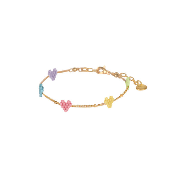 HEARTSY CHAIN BRACELET *Multiple Colors