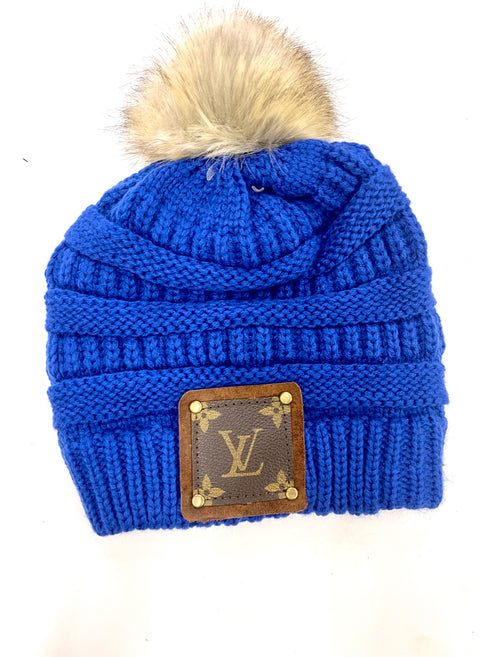 NEW COLORS! Cozy Beanies with LV Large Patch *Multiple Colors*