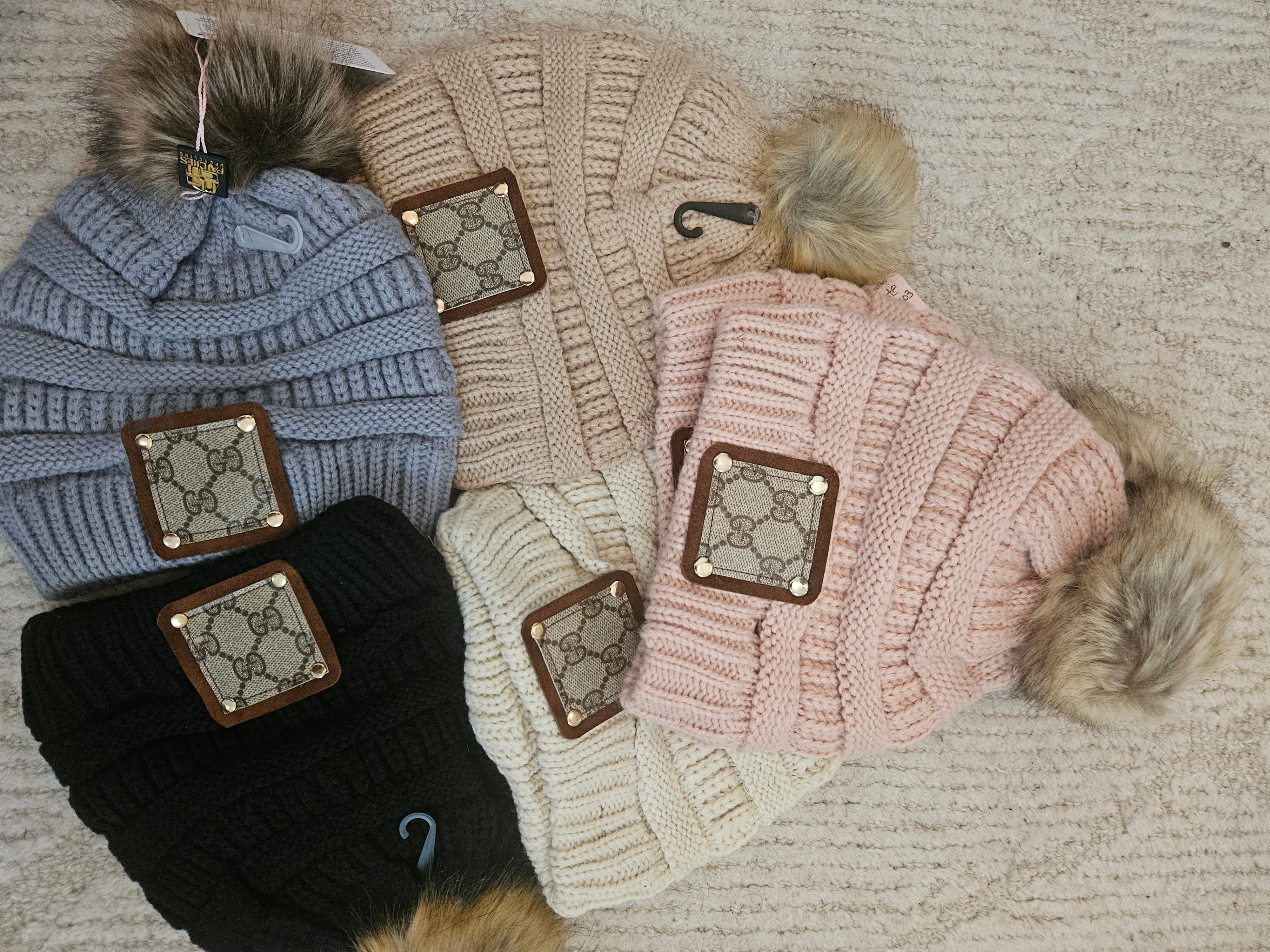 Cozy Beanie with GG Large Patch