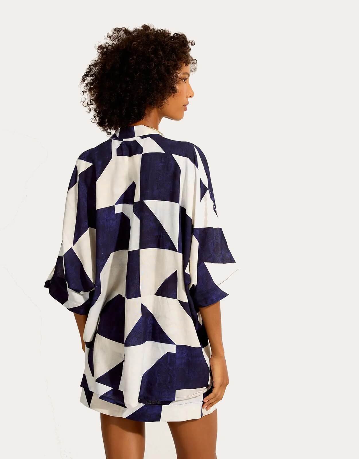 Lenny Niemeyer Oversized Cut Top in Abstract