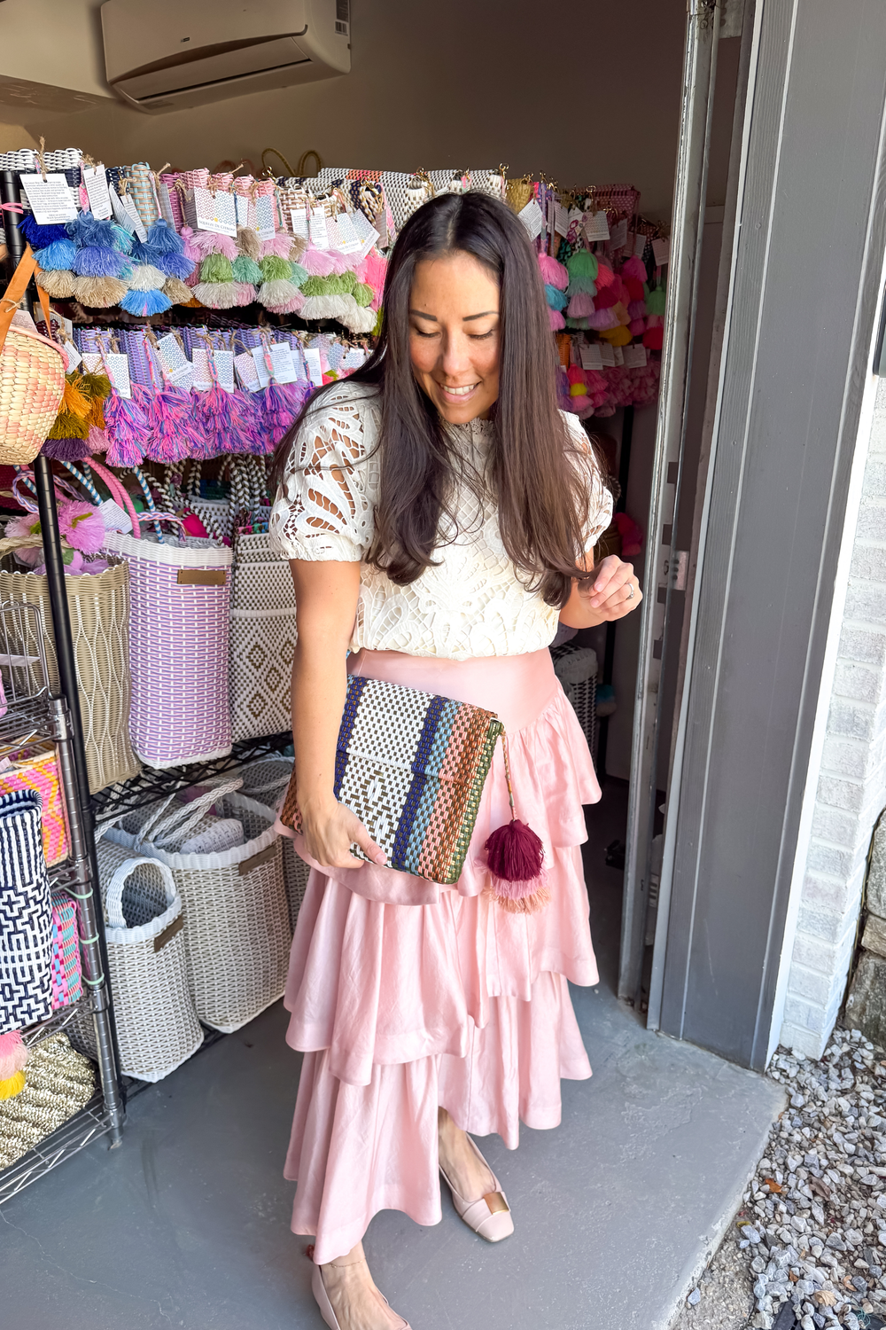 Cloud Serenity Sage Citron Crossbody/Clutch