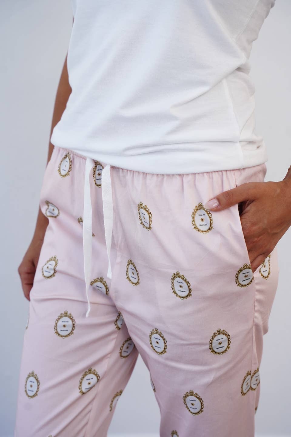 Press For Champagne Pajama Lounge Pant