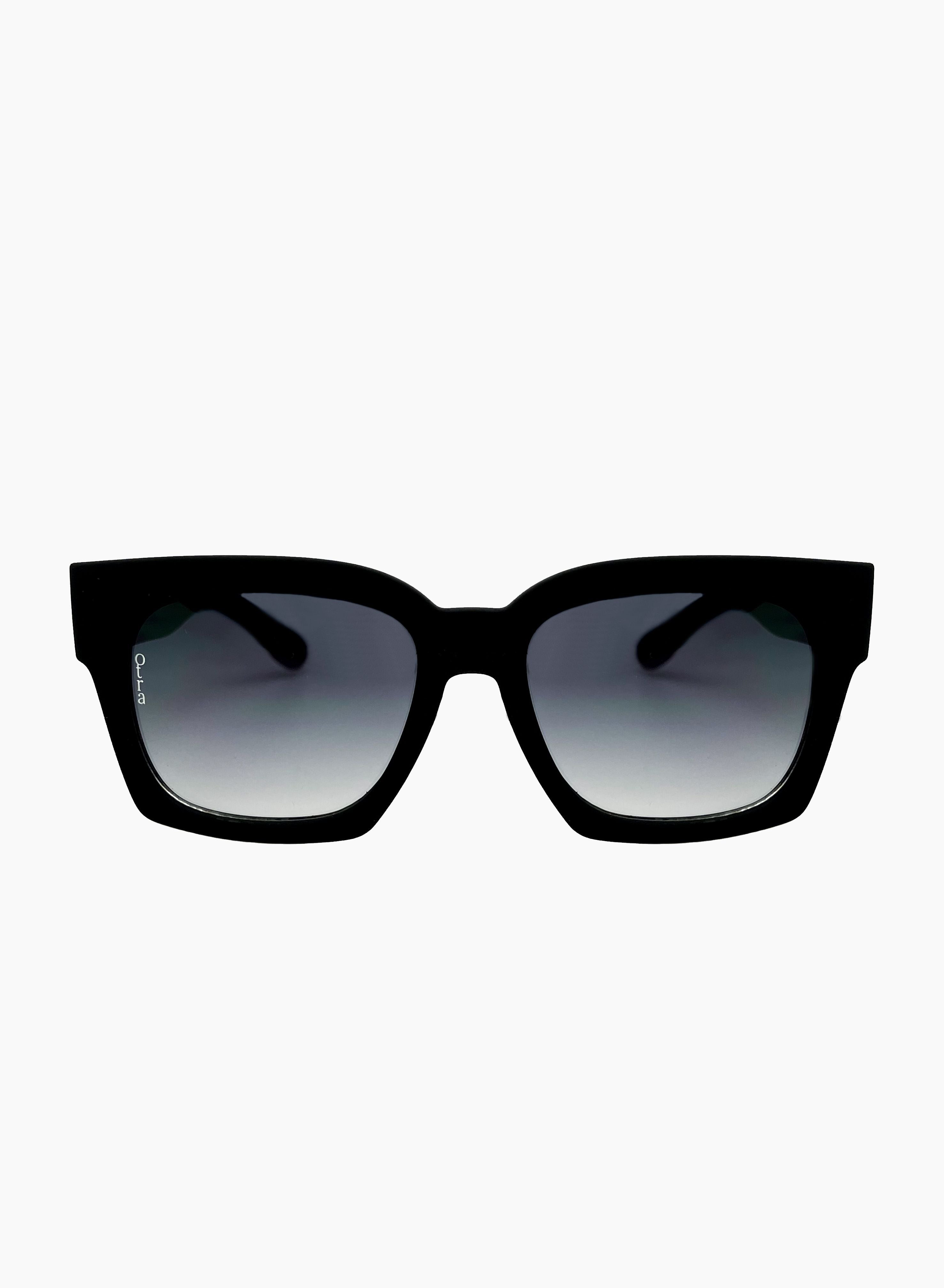 Alba Polarized Black Smoke/Tortoiseshell Sunglasses