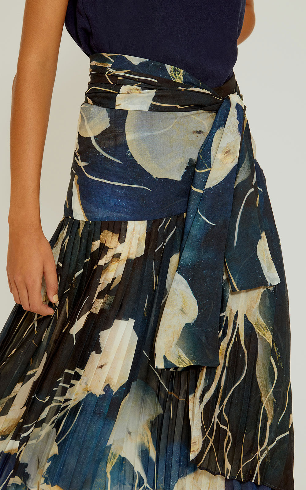 Lenny Niemeyer Pleated Skirt in Aurita