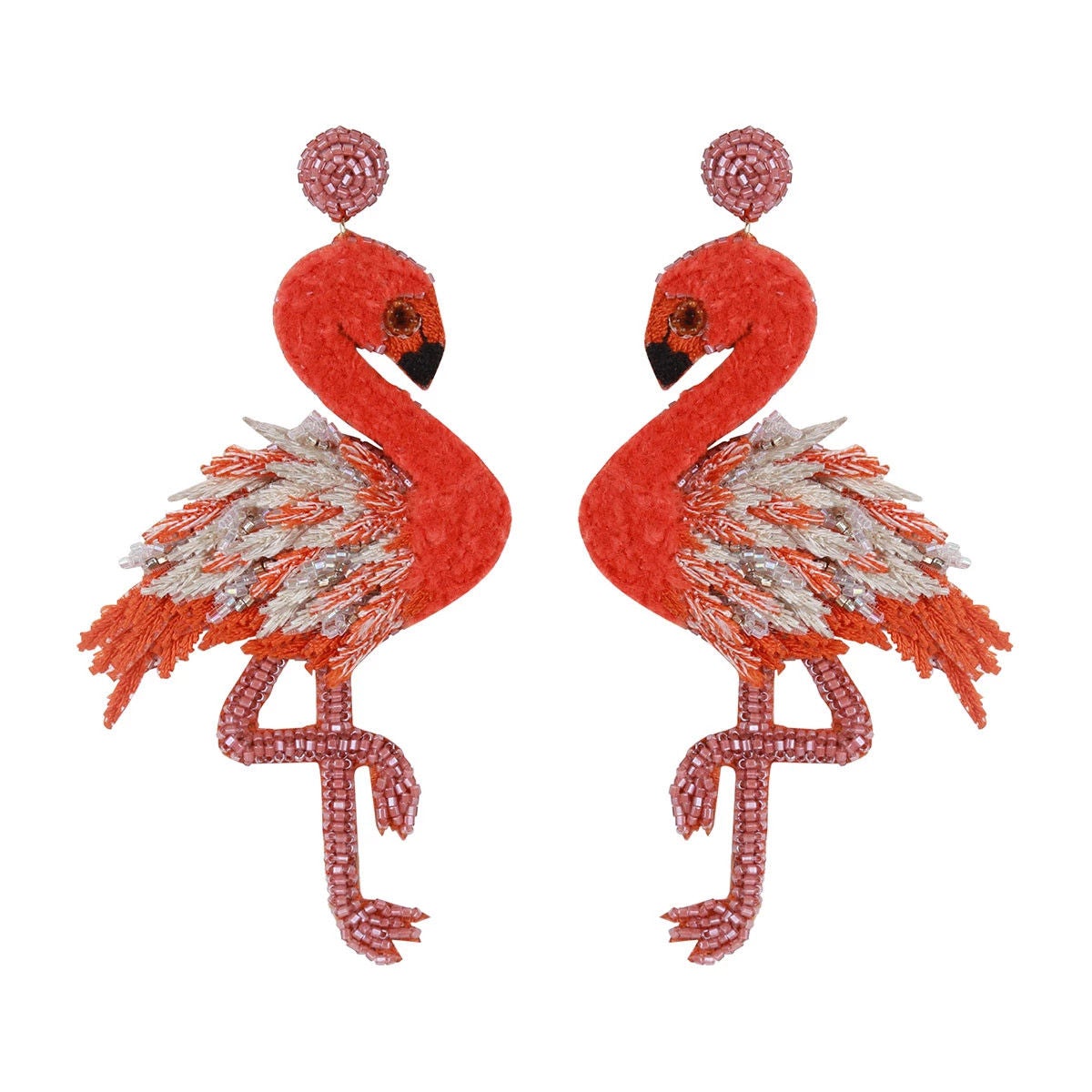 Flamingo-Swarovski-Crystal-Earrings