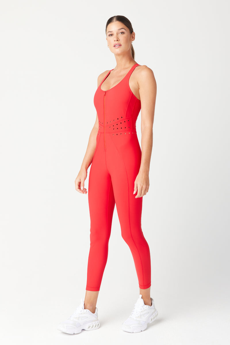 Hunter Catsuit Red