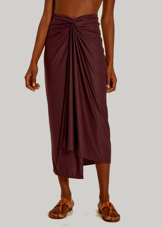 Lenny Niemeyer Knot Touch Sarong in Blueberry -Wear Multiple Ways