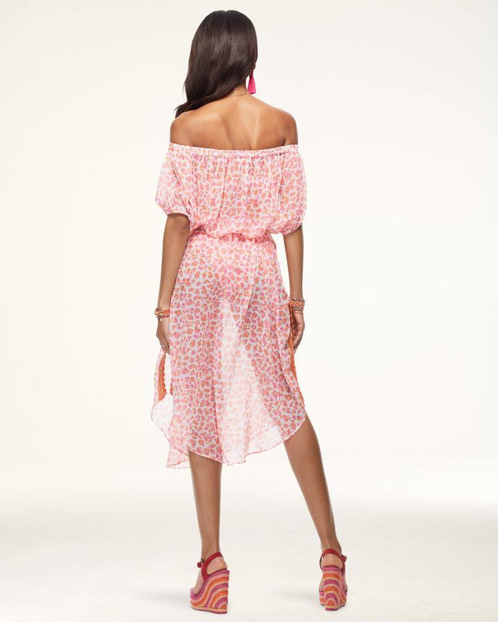 Ramy Brook Printed Zuri Cover-Up Midi Dress